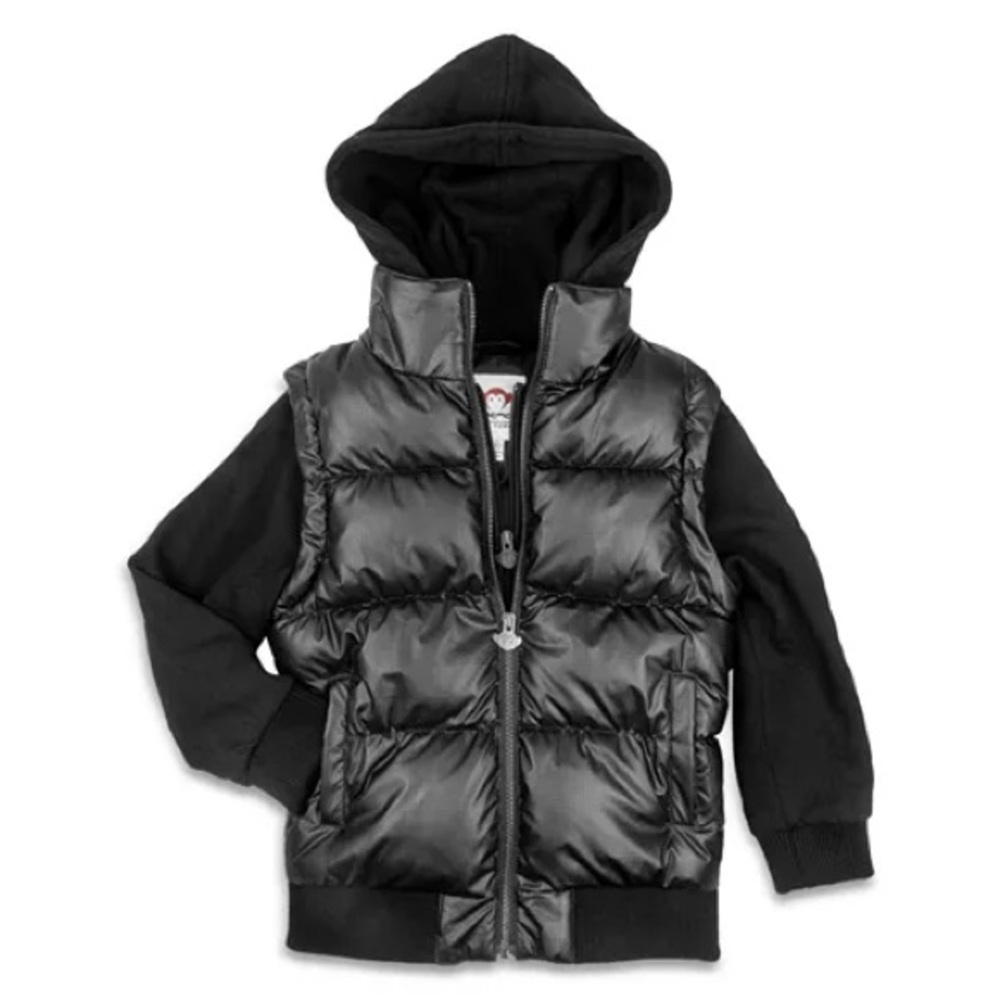 Appaman Kids Black Puffer Jacket